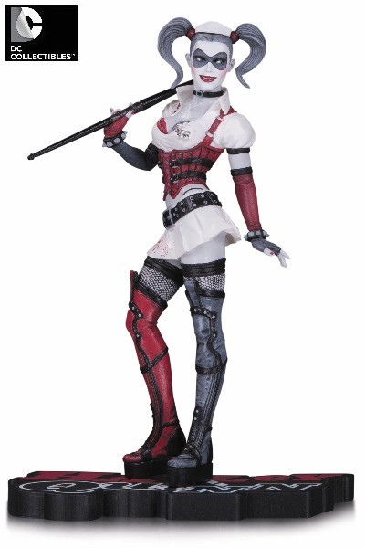 red and white harley quinn